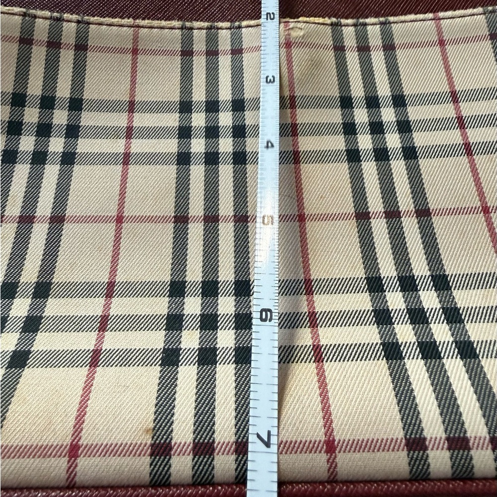 Burberry Canvas Nova Check Shoulder Bag - Picture 10 of 12